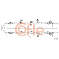 Трос ручника COFLE 92.10.5381 Ford Focus 3 (CB8) Универсал 1.6 TDCi 115 л.с. 2010 – 2025 VA39 0W