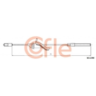 Трос ручника COFLE 92.10.5390 2JES6 JK Ford Focus 3 (CB8) Универсал 1.6 Ti 105 л.с. 2010 – 2025