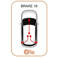 Трос ручника COFLE 1440992842 92.10.6232 B 9SOEU - Изображение 2