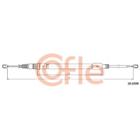 Трос ручника COFLE 92.10.6300 Citroen C4 Cactus 1 (PF1) 2014 – 2020 9P2JB K