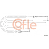 Трос ручника COFLE TR4 9H1 92.10.6685 Renault Megane