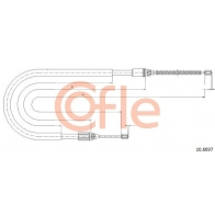 Трос ручника COFLE Renault Scenic (JA, FA) 1 Минивэн 1.6 102 л.с. 2001 – 2003 92.10.6697 9XQ YU6