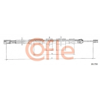Трос ручника COFLE Volkswagen LT (2DB, 2DE, 2DK) 2 Автобус 92.10.733 CEVX 5