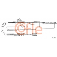 Трос ручника COFLE 92.10.7501 Audi 80 1N8 JQ36