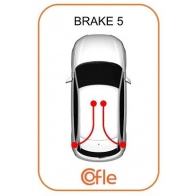 Трос ручника COFLE 1 RFRC2P 92.10.7552 Audi A8