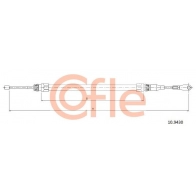 Трос ручника COFLE 92.10.9430 Mercedes E-Class (W124) 1 1993 – 1995 8 WFEWG6