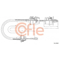 Трос сцепления COFLE 92.11.2142 1440993360 2RW 6C