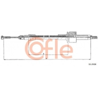 Трос сцепления COFLE 92.11.2324 BPV 5J Ford Orion 3 (EA, GAL) 1990 – 1996