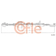 Трос сцепления COFLE 1440993437 92.11.253 G7E CR