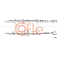 Трос ручника COFLE Ford Scorpio 2 (FE, GFR, GGR) Универсал 2.0 i 115 л.с. 1994 – 1998 92.11.549 SSEX 5