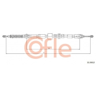 Трос ручника COFLE DLB ZX4 Ford Mondeo 92.11.5512