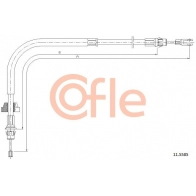 Трос ручника COFLE 6K7L R 92.11.5585 Ford Transit 7 (FM) Грузовик 2.2 TDCi RWD 155 л.с. 2011 – 2014