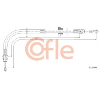 Трос ручника COFLE Ford Transit 7 (FM) Грузовик 2.2 TDCi RWD 155 л.с. 2011 – 2014 TUU 6A3 92.11.5586