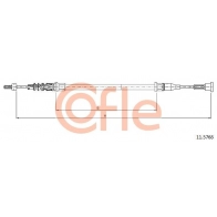 Трос ручника COFLE MUDAV X 92.11.5768 Opel Corsa (C) 3 Хэтчбек 1.3 CDTI (F08. F68) 70 л.с. 2003 – 2009