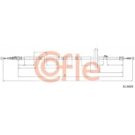 Трос ручника COFLE 92.11.5823 Opel Insignia (A) 1 Седан 2.0 CDTI 4x4 (69) 160 л.с. 2010 – 2017 KA3N 99