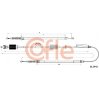 Трос ручника COFLE Opel Astra (J) 4 Универсал 1.7 CDTI (35) 110 л.с. 2010 – 2015 92.11.5841 JBSO G