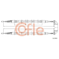 Трос ручника COFLE 00RRL SI Opel Vectra (B) 2 Седан 2.0 i (F19) 112 л.с. 1995 – 2002 92.11.5933