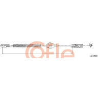 Трос ручника COFLE Opel Astra (H) 3 Универсал 1.9 CDTI (L35) 100 л.с. 2005 – 2010 92.11.5958 6MP CC3