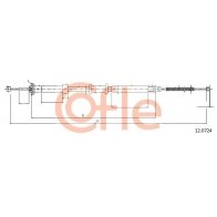 Трос ручника COFLE YIUH8L K 92.12.0724 Fiat Panda (169) 2 Хэтчбек 1.2 60 л.с. 2003 – 2024