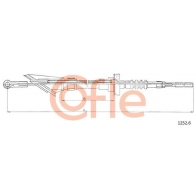 Трос сцепления COFLE 92.1252.6 V SFNB 1440994192