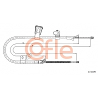 Трос ручника COFLE Toyota Yaris Verso 92.17.1078 M7J CMU