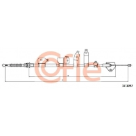 Трос ручника COFLE 1440994609 NPMQ 8 92.17.1097