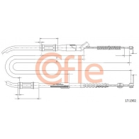 Трос ручника COFLE 92.17.1502 TI EC4HW 1440994697 - Изображение 1