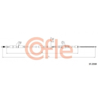 Трос ручника COFLE WD LWEZU Mitsubishi Pajero 2 (V23, V43, V23C) Внедорожник 2д 2.5 TD 4WD (V24C. V24W) 99 л.с. 1990 – 2000 92.17.2118
