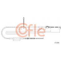 Трос ручника COFLE 92.17.2281 Mitsubishi L200 3 (K7T, K6T) Пикап 6N4T P