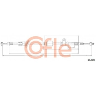 Трос ручника COFLE 92.17.2293 CEV L9 Mitsubishi Lancer 6 (C6, C7) Хэтчбек 1.8 GTi 16V (C69A) 140 л.с. 1992 – 1993