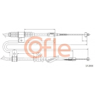 Трос ручника COFLE TS7FZ NI 92.17.2555 1440994856 - Изображение 1
