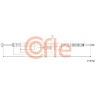 Трос ручника COFLE EJP KA 92.17.2750 Subaru Impreza (GD, GG) 2 2000 – 2007