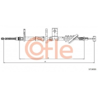 Трос ручника COFLE Suzuki Vitara (FT, GT, ET) 2 Кроссовер 2.0 TD Intercooler AWD (SV 420D) 87 л.с. 1995 – 1998 TI2 EJ 92.17.5021