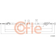 Трос ручника COFLE W 2OB46I 92.17.5029 Suzuki Grand Vitara (JT, TE, TD) 2 2005 – 2020