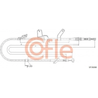 Трос ручника COFLE K1 2D4LB Suzuki Swift (MZ, EZ) 2 Хэтчбек 1.3 (RS 413) 92 л.с. 2005 – 2025 92.17.5134