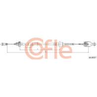 Трос сцепления COFLE H IGILA6 92.18.0057 Nissan Primera (W10) 1 Универсал 1.6 i 102 л.с. 1991 – 1998