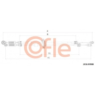 Трос коробки МКПП COFLE 1440995505 92.2CB.HY008 4Y 65D