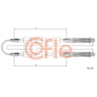 Трос ручника COFLE 5PC 8S 1440995680 92.321.20 - Изображение 1