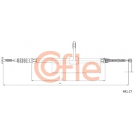 Трос ручника COFLE Fiat Multipla (186) 1 Минивэн 1.9 JTD (186AxE1A) 120 л.с. 2002 – 2010 92.491.17 ZYZ EDPQ