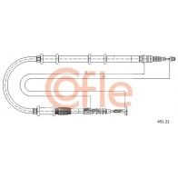 Трос ручника COFLE Fiat Multipla (186) 1 Минивэн 1.9 JTD (186AxE1A) 120 л.с. 2002 – 2010 92.491.21 C9J MB