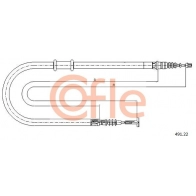 Трос ручника COFLE 92.491.22 Fiat Multipla (186) 1 Минивэн 1.9 JTD (186AxE1A) 120 л.с. 2002 – 2010 AY KECO