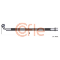 Тормозной шланг COFLE NVS 53UD Toyota Land Cruiser Prado (J120) 3 Внедорожник 3.0 D 4D (KDJ120) 204 л.с. 2004 – 2009 92.BH.TY203