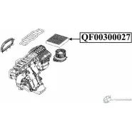 Фильтр салона угольный комплект 2шт QUATTRO FRENI 1233218412 QF00300027 EY L4ZU - Изображение 2