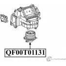 Мотор отопителя салона QUATTRO FRENI QF00Q00040 1233221300 N W4OX3