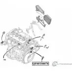 Датчик массового расхода воздуха QUATTRO FRENI QFJ57T B QF00T00078 1233221912 - Изображение 2