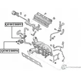 Датчик преобразования давления QUATTRO FRENI 1233221994 9U1A 3 QF00T00093 - Изображение 2