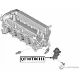 Клапан egr QUATTRO FRENI Ford Focus 2 Универсал 1.8 Flexifuel 125 л.с. 2006 – 2012 QF00T00111 TMTPII Q