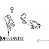 Импульсный датчик abs спереди QUATTRO FRENI QF00T00193 2ONQ8A V 1233222554 - Изображение 2