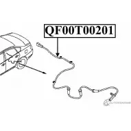 Импульсный датчик abs сзади слева QUATTRO FRENI QF00T00201 ORZ4G M 1233222604 - Изображение 2