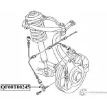 Импульсный датчик abs спереди сзади QUATTRO FRENI QF00T00245 1233222754 JX ZOZEW - Изображение 2